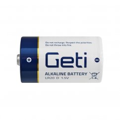 Alkalická baterie typu D - Geti 1 ks